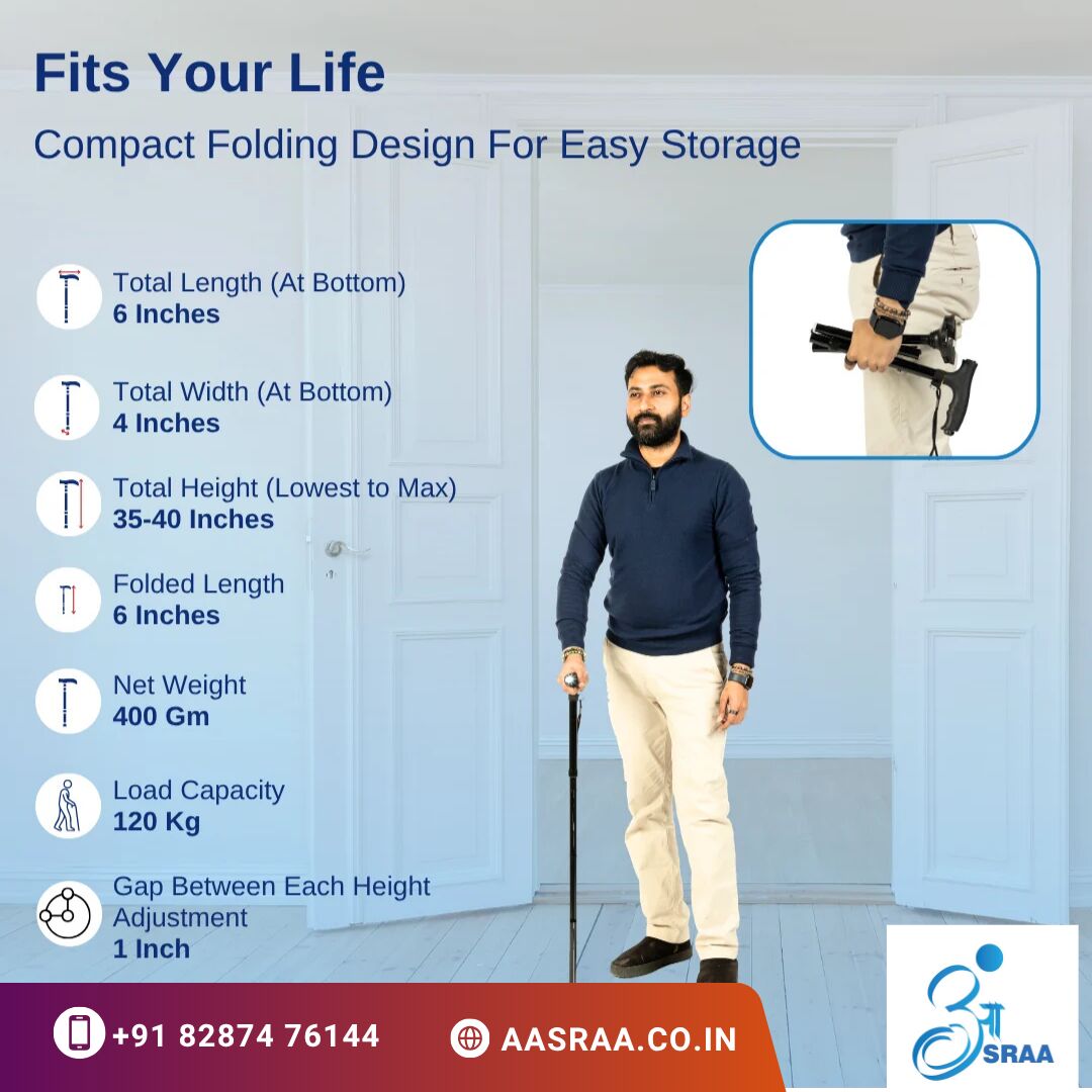 Mumbai, Health & Beauty Items, INR 979,  Best Walking Aids For Safe & Comfortable Mobility | Aasraa