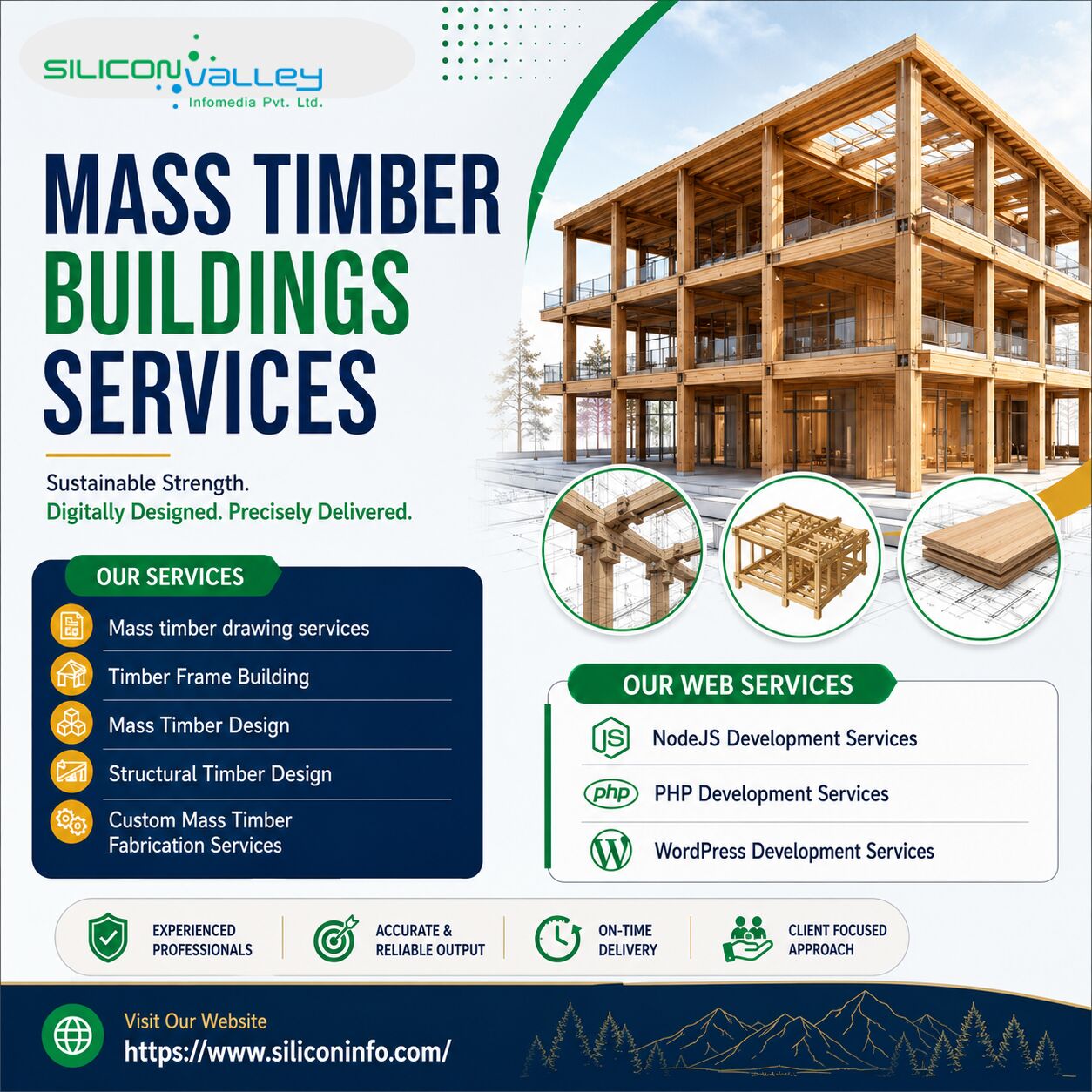 New York, Construction, High-Quality Mass Timber Buildings Services For AEC Projects New Mexico
