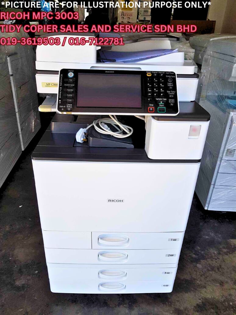 Damansara Heights, Machinery, MYR 2650,  🖨️ Reliable Ricoh Copier Solutions For Every Business MPC 3003
