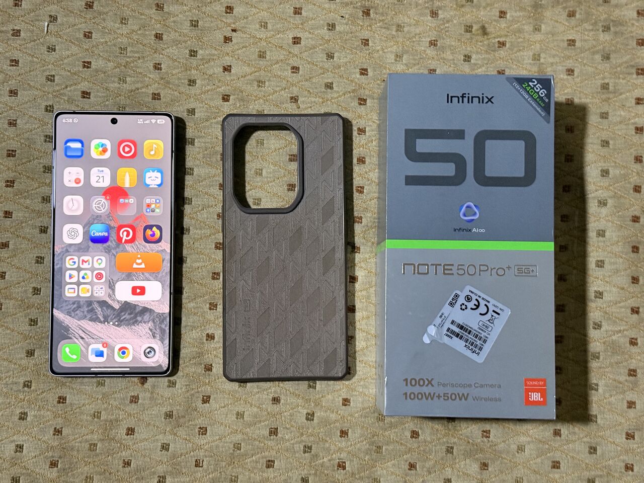 Al Khobar Al Shamalia, Mobile Phones, SAR 1100,  Infinix Note 50 Pro Plus 12/256GB 100x Zoom