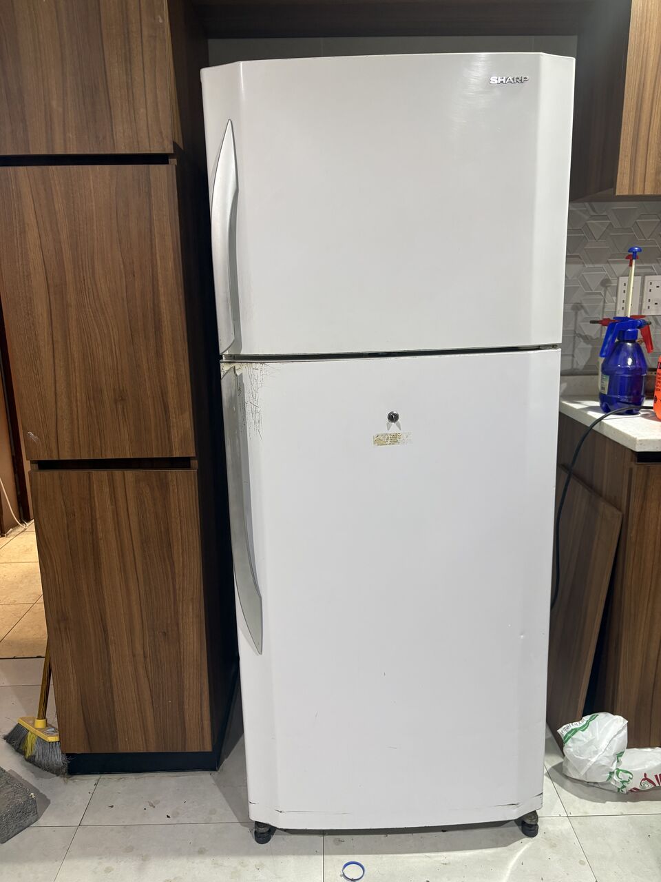 Jubail, Appliances, SAR 900,  Sharp Refrigerator Two Door &ndash; Large Size (437 Liters / 15.4 Cubic Feet)