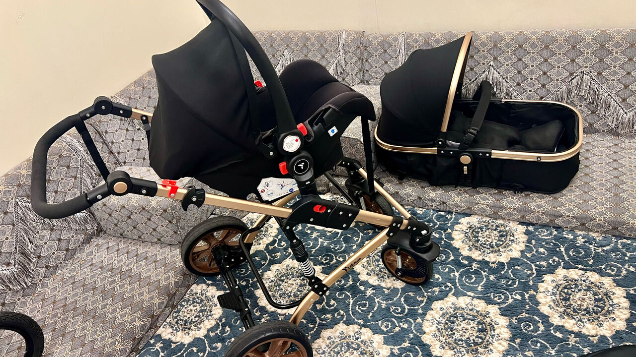 Ghirnatah, Baby & Kid Stuff, SAR 400,  3 In 1 Baby Stroller