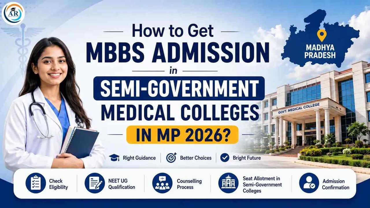 Noida, Education, How To Get MBBS Admission In Semi-Government Medical Colleges In MP 2026?