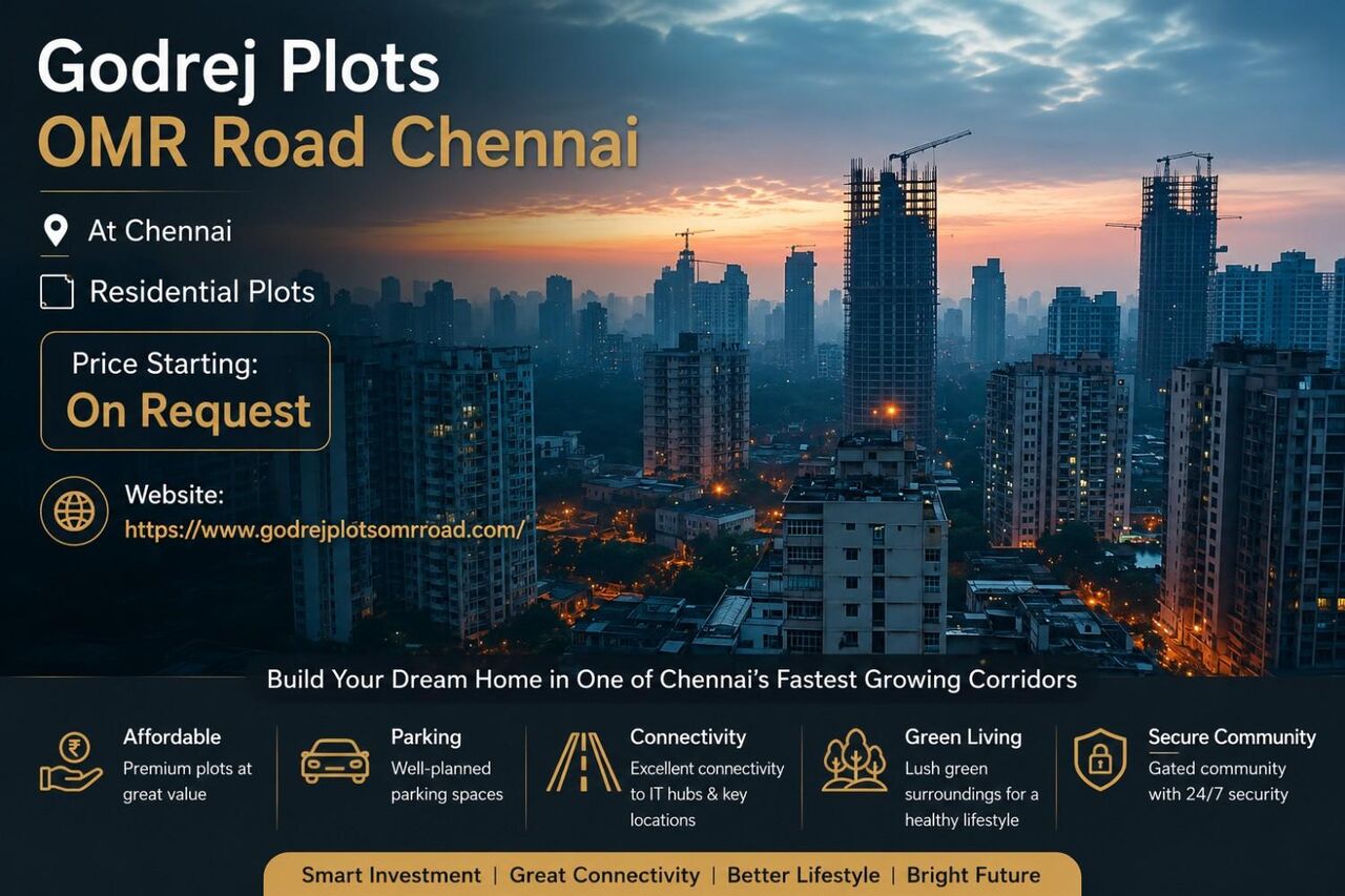 Chennai, Apartments, Flats, Houses & Villas, Furnished,  Godrej Plots In OMR Road Chennai | Book Now