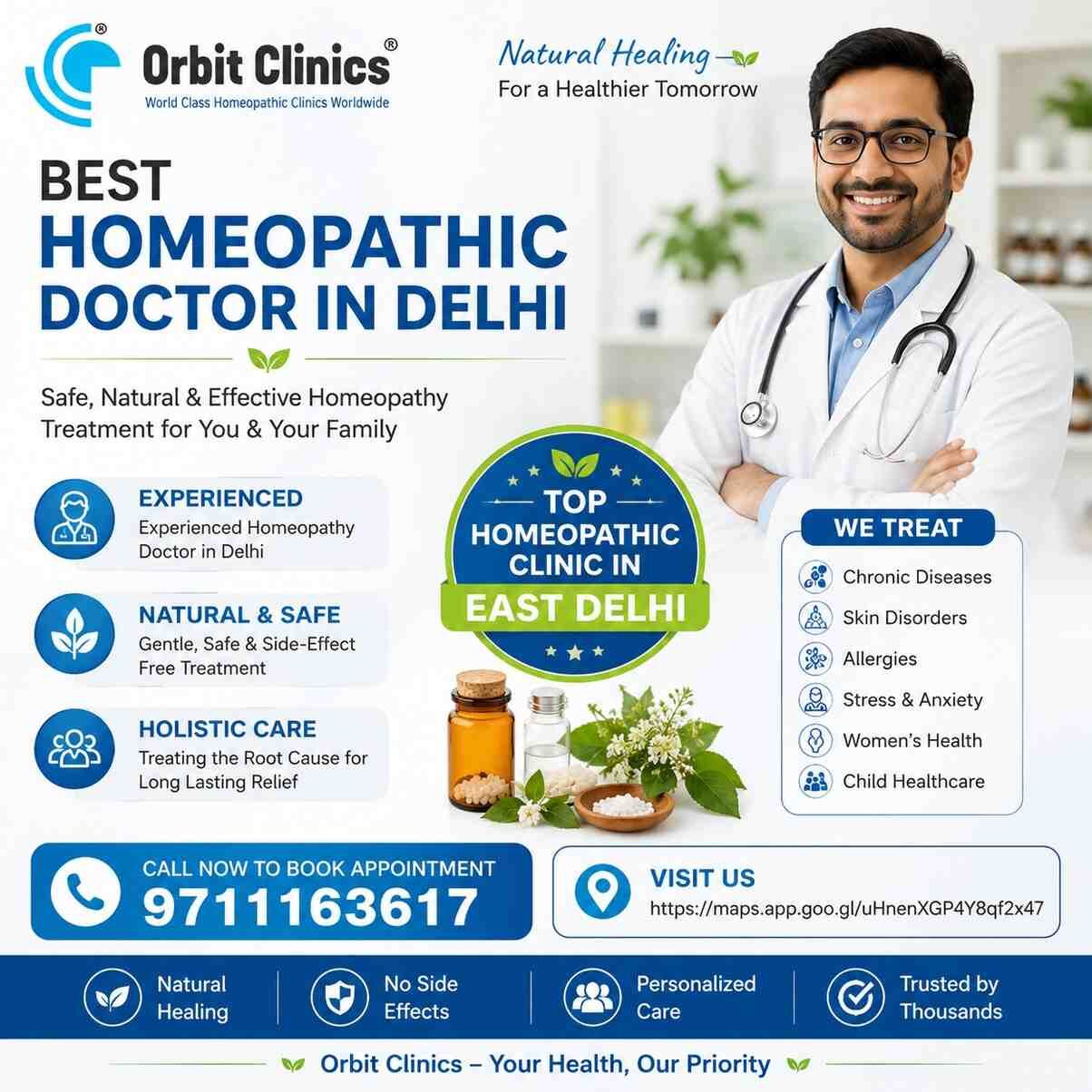 New Delhi, Health, Best Homeopathic Doctor In Delhi | Experienced Homeopathy Doctor In Delhi | Top Homeopath