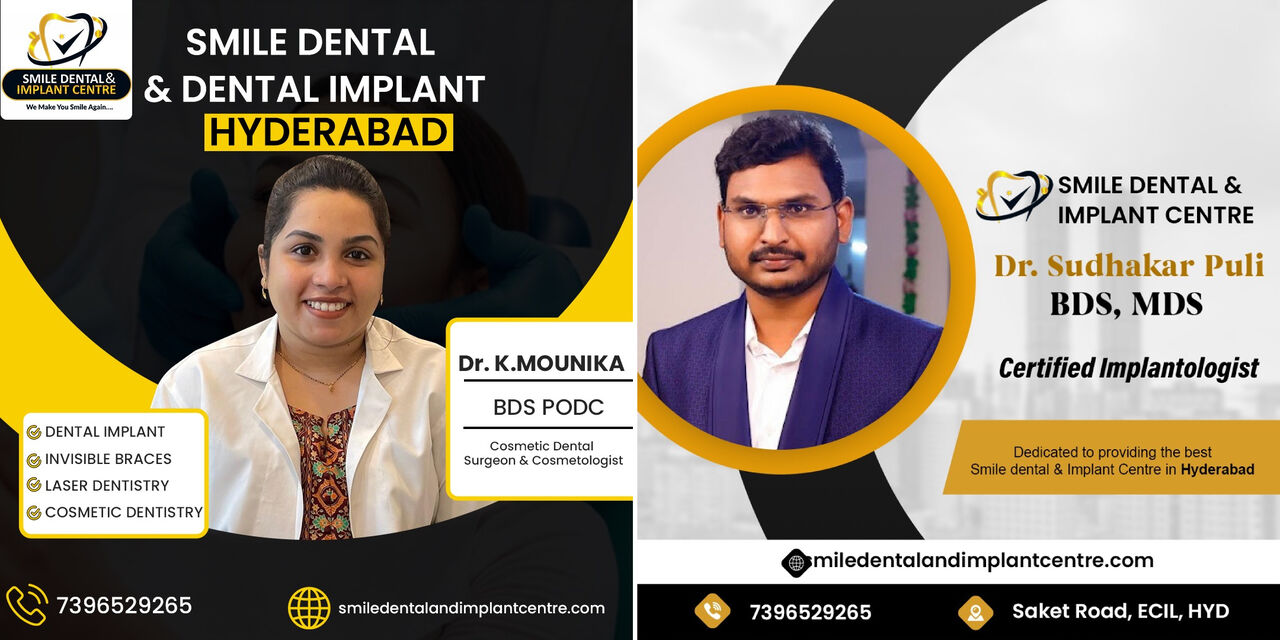 Hyderabad, Dental, Top-Rated Dentists Near Me In AS Rao Nagar & ECIL! 🦷✨