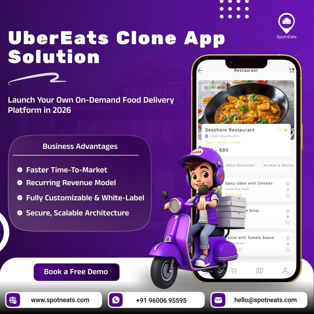 Caracas, Business, Launch Your On-Demand Food Delivery Platform With SpotnEats Uber Eats Clone