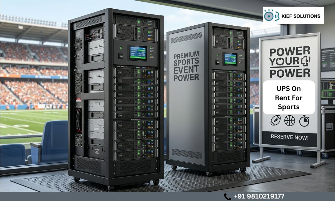 New Delhi, Equipment Rental, UPS On Rent For Sports Events | Reliable Power Backup Rental