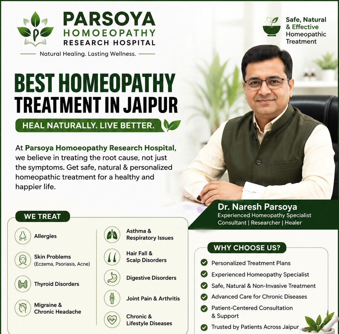 Jaipur, Dental, Best Homeopathy Treatment In Jaipur | Parsoya Homoeopathy Research Hospital