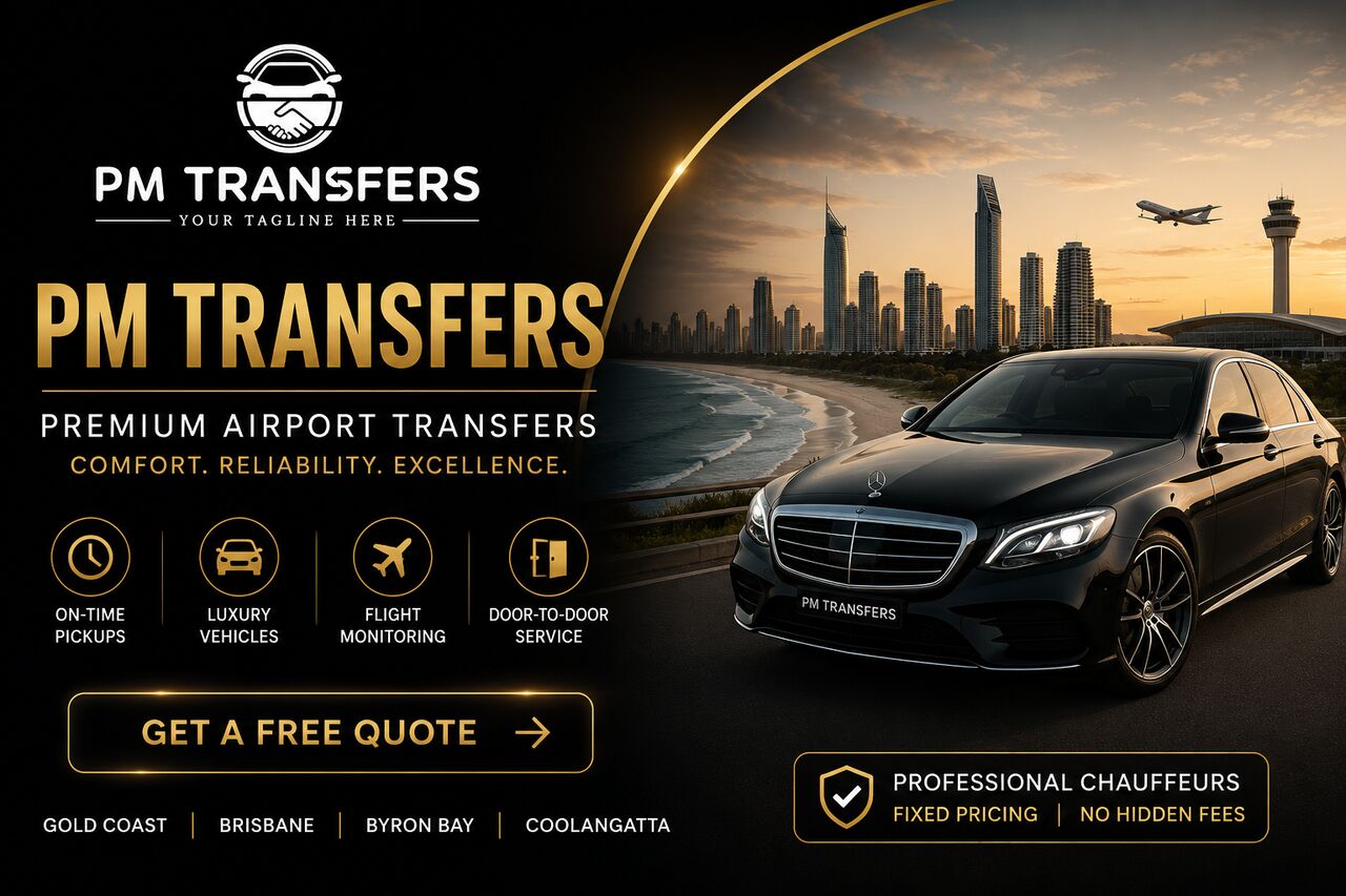 Brisbane, Travel, Experience Family Airport Transfers Gold Coast With PM Transfers