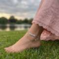 INR 2149,  Buy 925 Silver Anklets For Women | Aurakriti Silver Jewellery