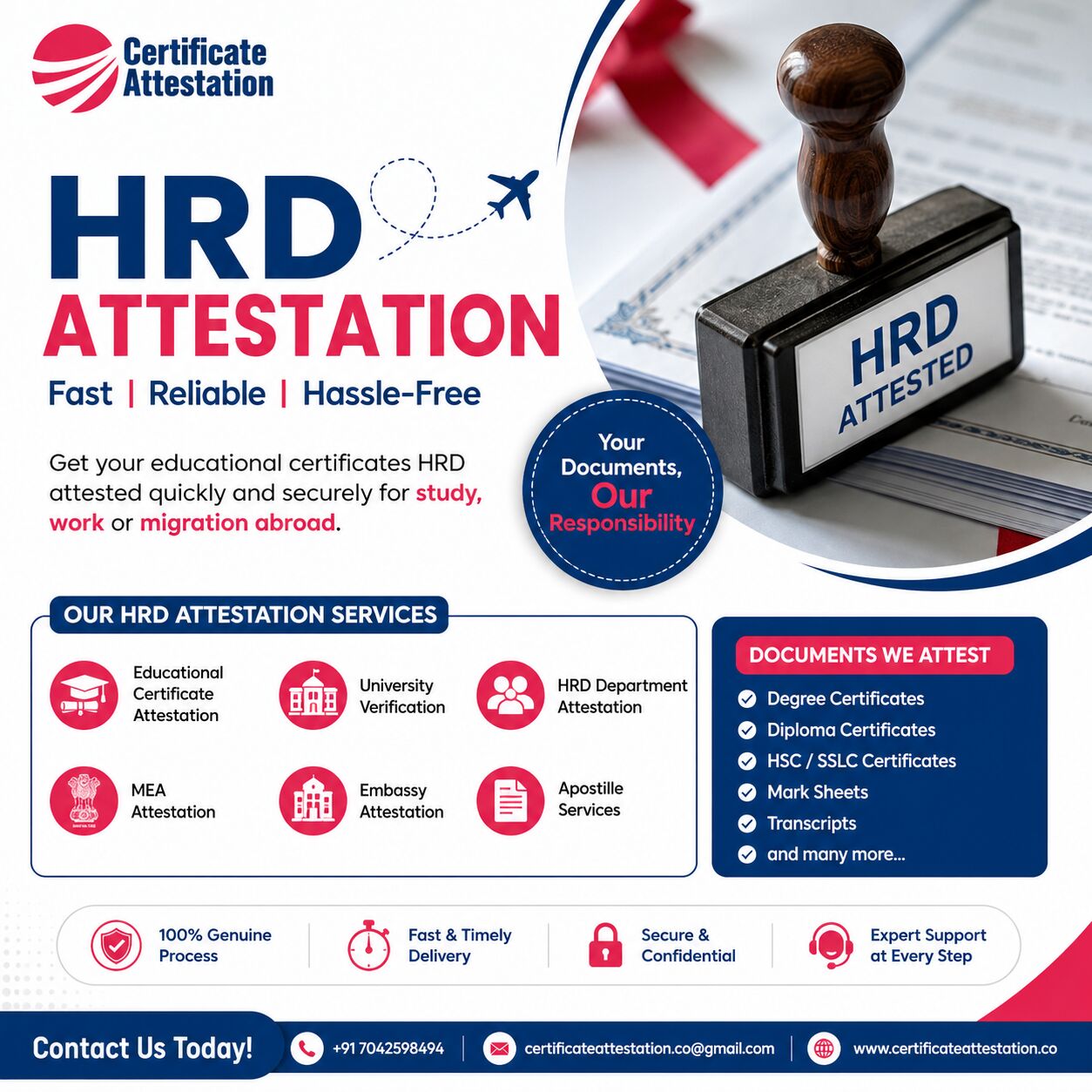 Mumbai, Legal, HRD Attestation Services In India | Fast & Reliable Certificate Verification