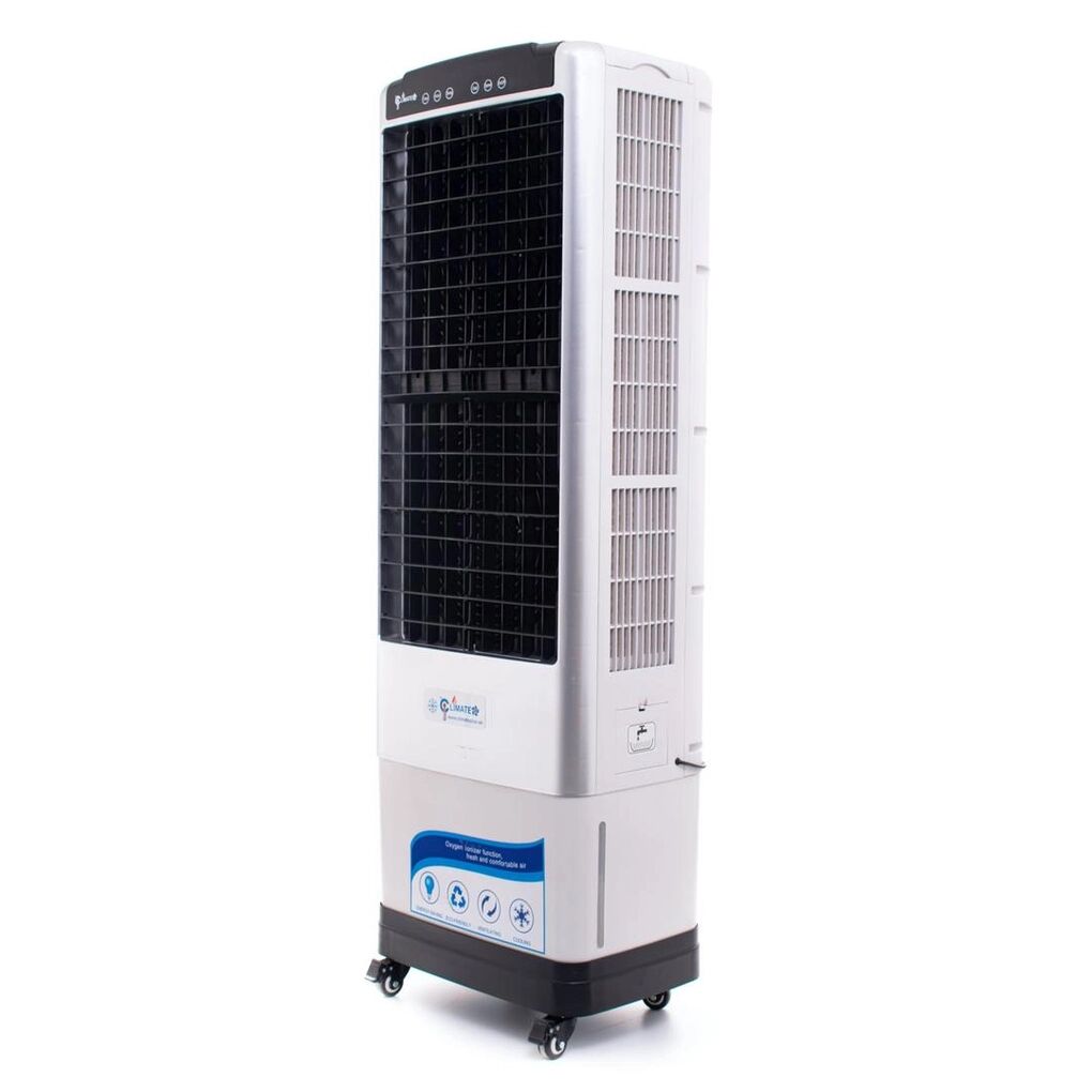 Dubai, Appliances, AED 2095,  Slim Line Evaporative Air Cooler With 7,500 M³/h Airflow. Energy-efficient Portabl