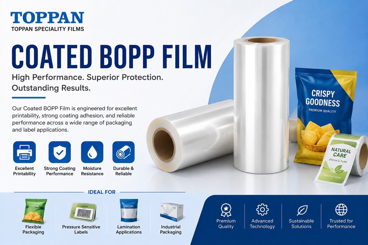 Punjab, Business, Premium Coated BOPP Film For High-Performance Packaging & Labeling