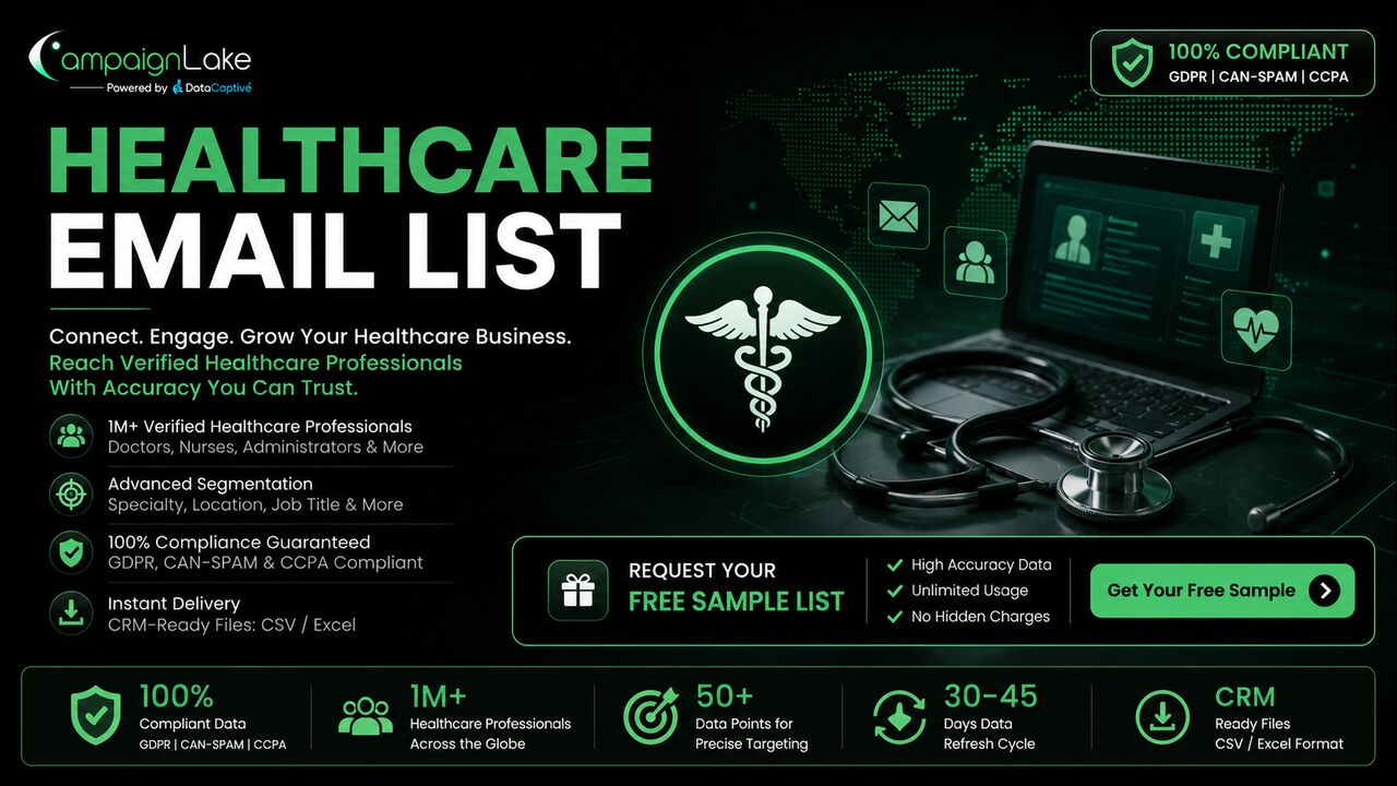 Dallas, Business, Healthcare Email List | Verified Healthcare Contacts | CampaignLake