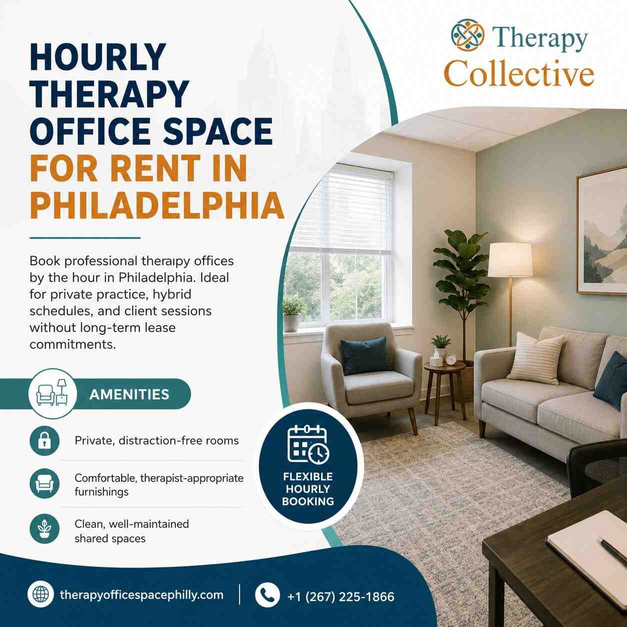 New York, Health, Professional Therapy Office Space For Rent In Philadelphia