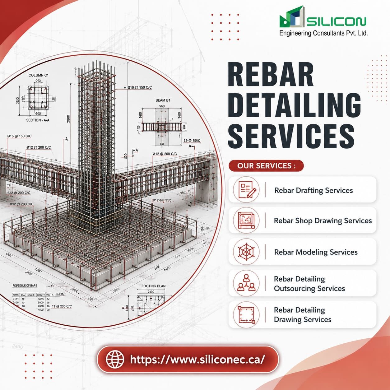 Vancouver, Construction, Comprehensive Rebar Detailing Services  Starting At Just $15/Hour