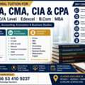 ACCA, CMA, CIA & CPA | IGCSE, O/A Level, Edexcel | Math, Accounting & Business Tuition