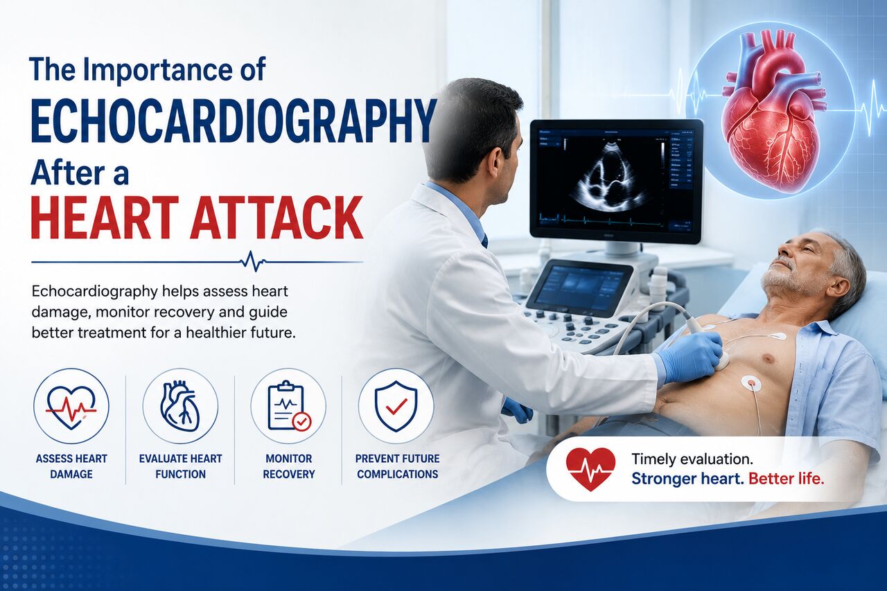 Meerut, Health, The Importance Of Echocardiography After A Heart Attack