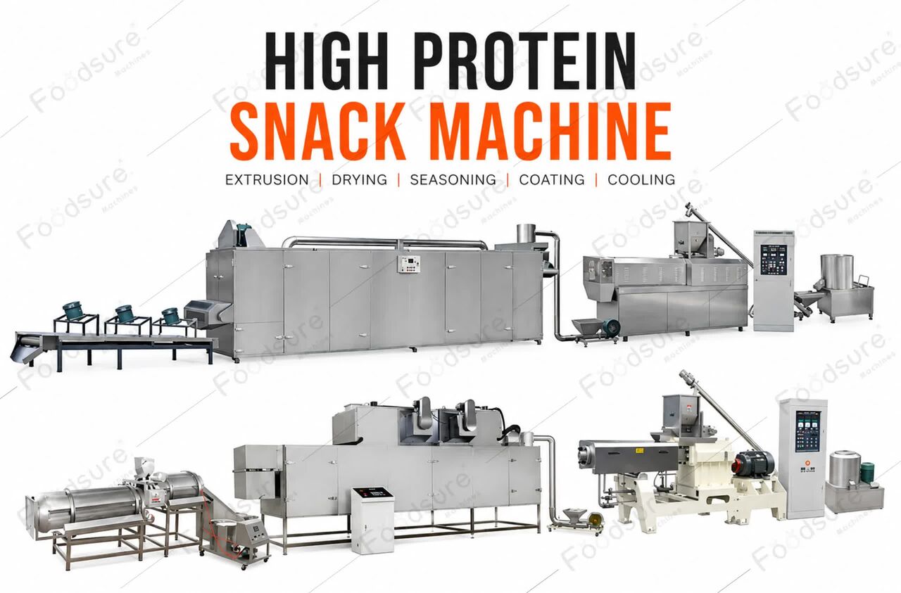 Noida, Business, High Protein Snack Machine | Manufacturer & Supplier India