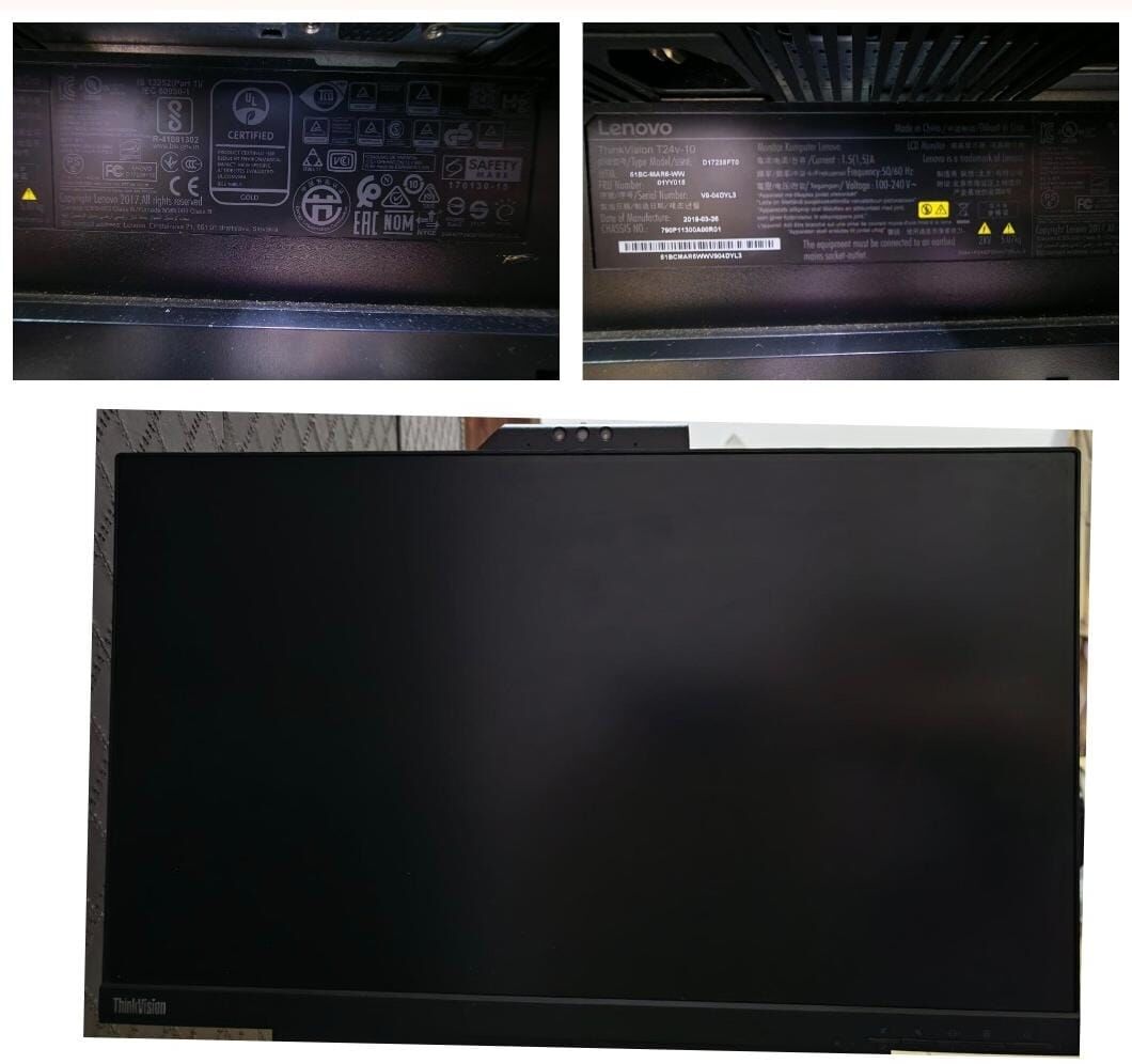Jeddah, Computers, SAR 200,  Lenovo ThinkVision LCD 22&rsquo; With Camera