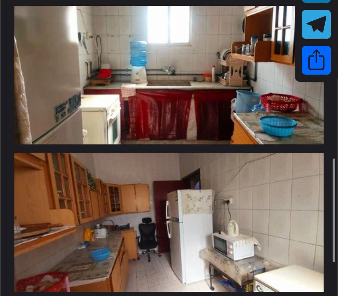 Dammam, Apartments, Flats, Houses & Villas, SAR 9000/year,  Furnished,  2 BR,  2 BHK Family Flat For Rent 750-900 Per Month