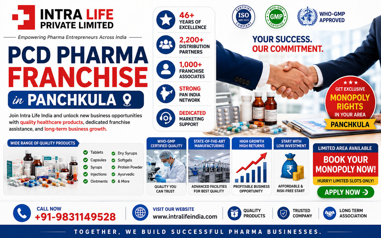 Panchkula, Health, PCD Pharma Franchise In Panchkula A Smart Business Opportunity