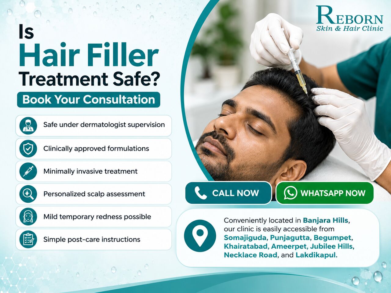 Hyderabad, Health & Beauty Items, INR 3000,  Hair Filler Treatment In Banjara Hills, Hyderabad