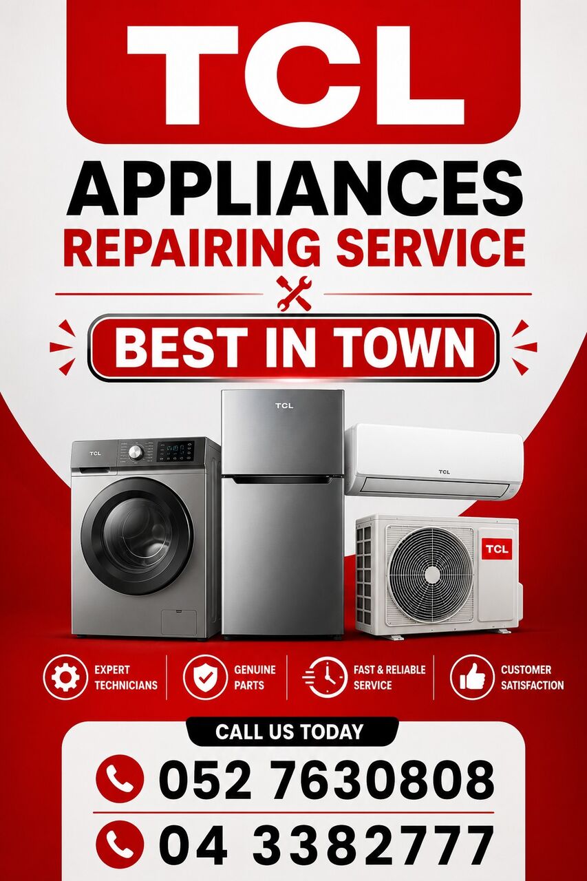 Dubai, Appliance Repair, TCL APPLIANCES REPAIRING SERVICE DUBAI