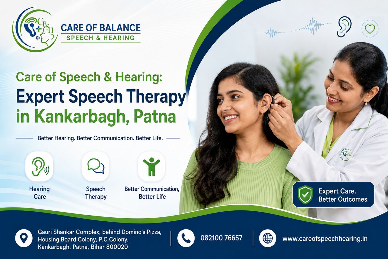 Mumbai, Health, Care Of Speech & Hearing: Expert Speech Therapy In Kankarbagh, Patna