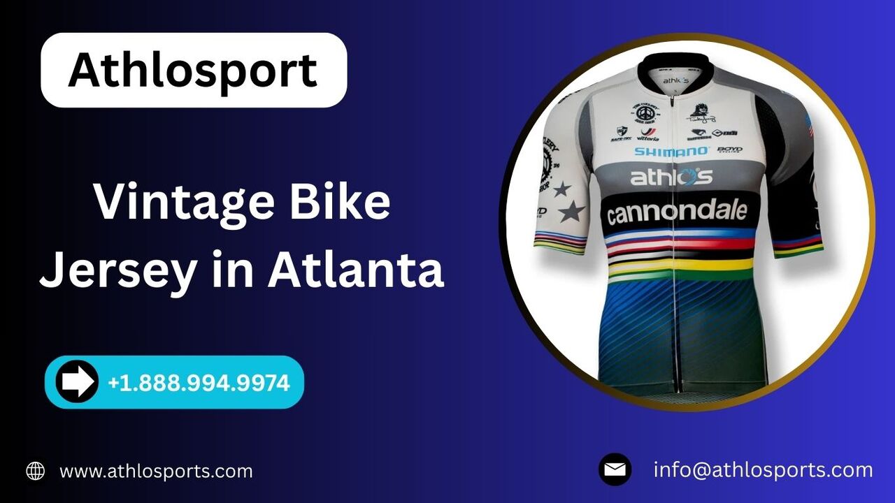 New York, Clothing & Accessories, Vintage Bike Jersey In Atlanta | Classic Cycling Apparel By Athlosports