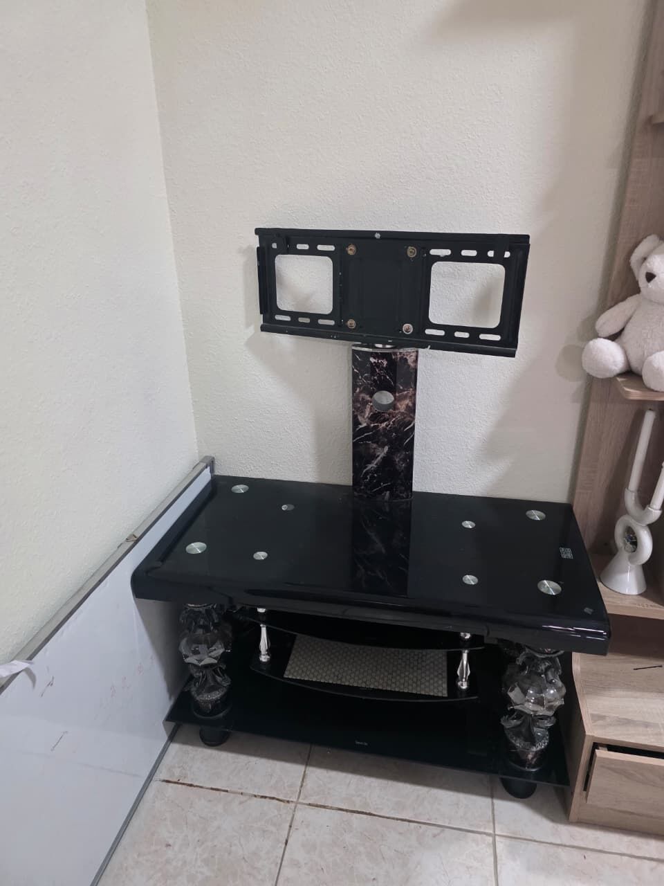 Al Jubail Al Balad, Household Items, SAR 150,  TV Stand With Wall Mount &ndash; SAR 150 (FREE!!! HAIR BRUSH - REMINGTON BRAND)