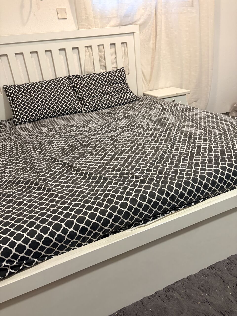 Riyadh, Furniture, SAR 500,  Double Bed With Mattress