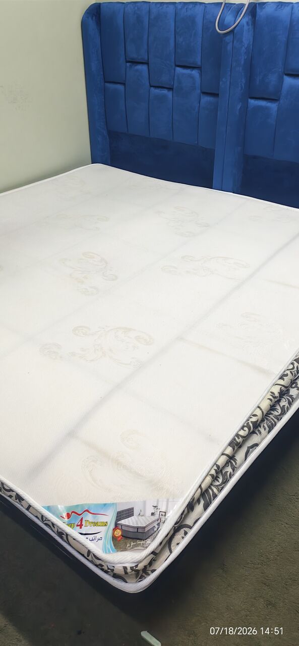Al Rakah Al Shamaliyah, Furniture, SAR 450,  Mattress 200x200x15 Cm For Sale