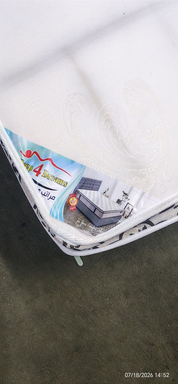 Al Rakah Al Shamaliyah, Furniture, SAR 450,  Mattress 200x200x15 Cm For Sale