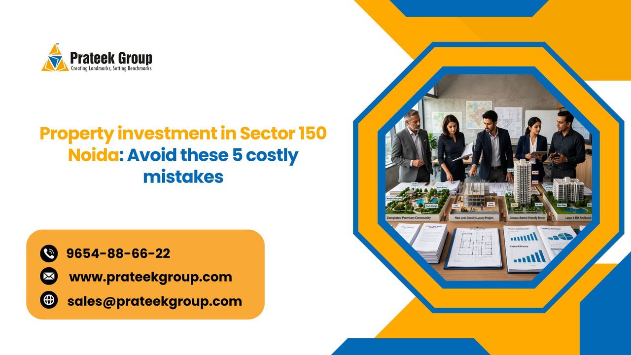 Lucknow, Real Estate, Property Investment In Sector 150 Noida: Avoid These 5 Costly Mistakes