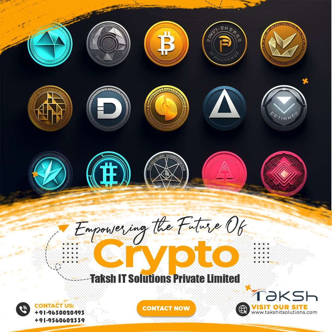 Noida, Software Development, Cryptocurrency Token Development Company | Taksh IT Solutions