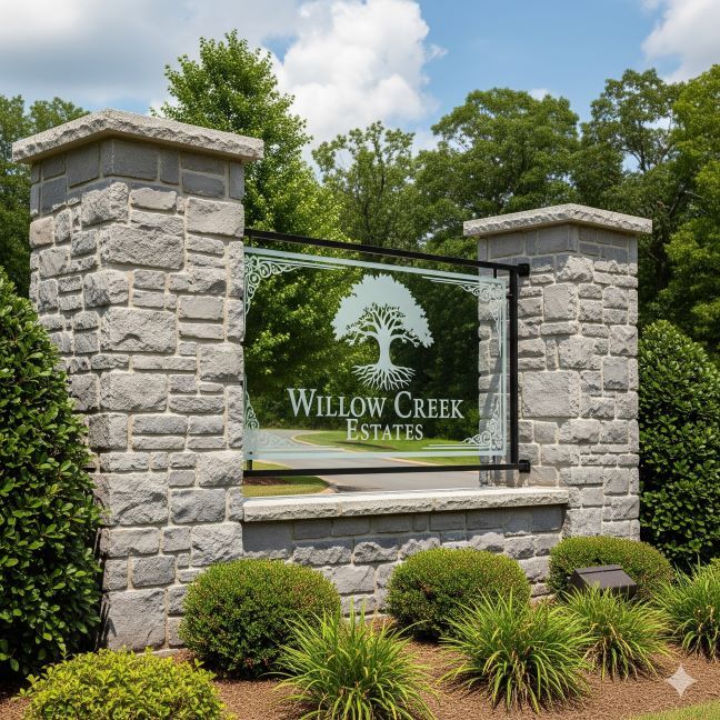 New York, Business, Commercial Monument Signs In Fort Worth