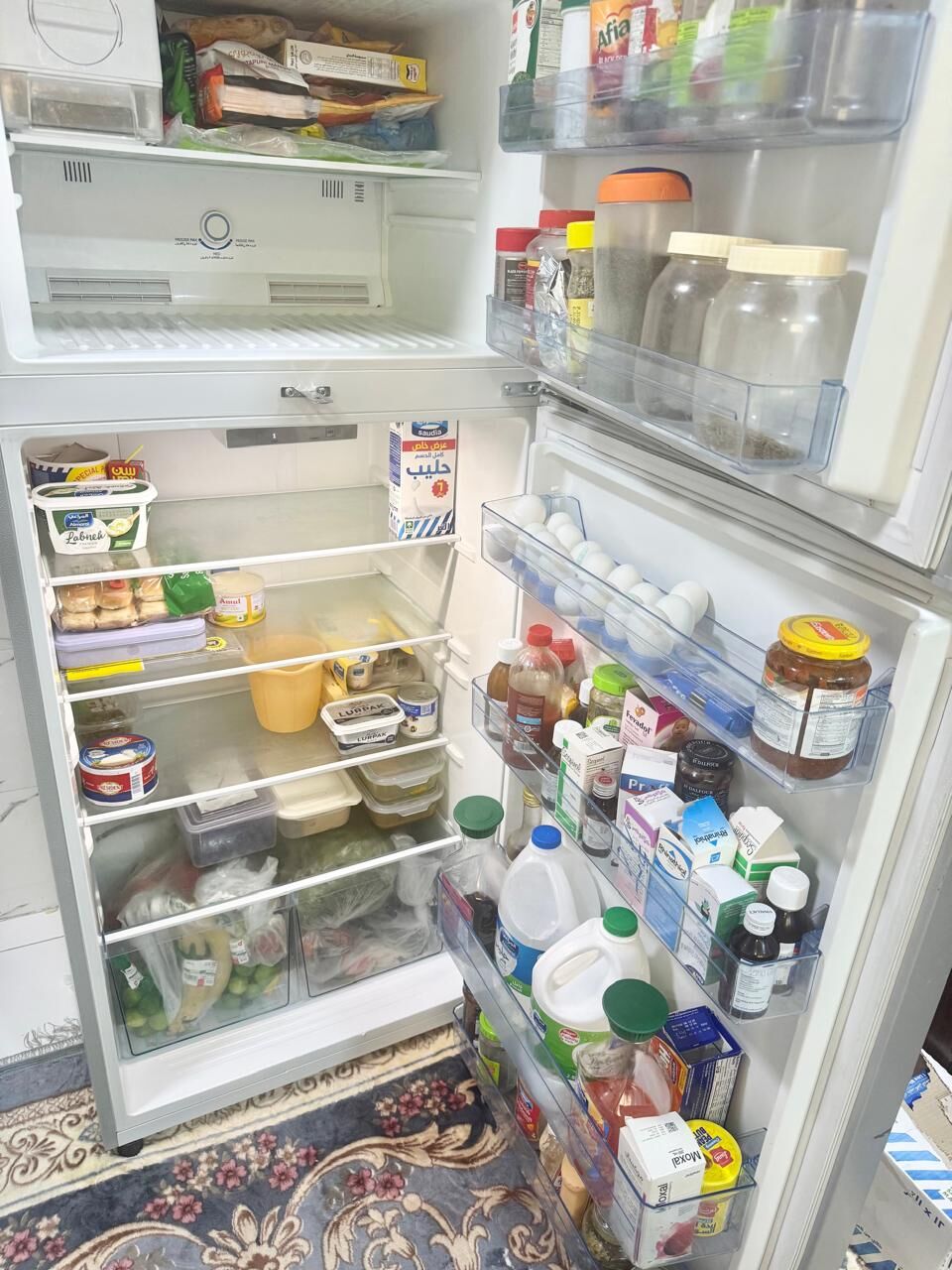 Jubail, Appliances, SAR 1400,  Nikai Double‑Door Refrigerator –  (Excellent Condition)