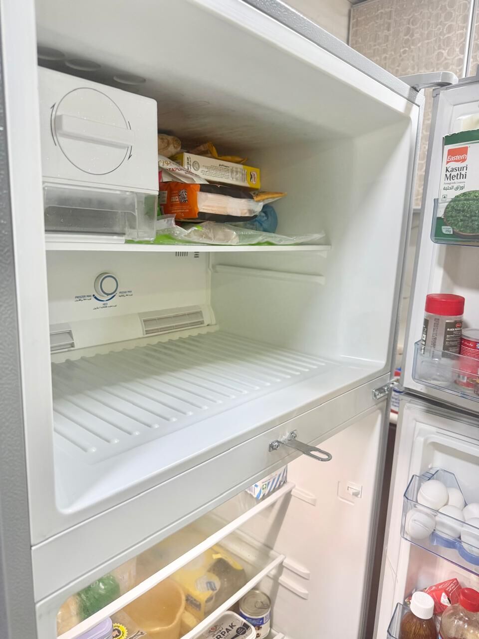 Jubail, Appliances, SAR 1400,  Nikai Double‑Door Refrigerator –  (Excellent Condition)