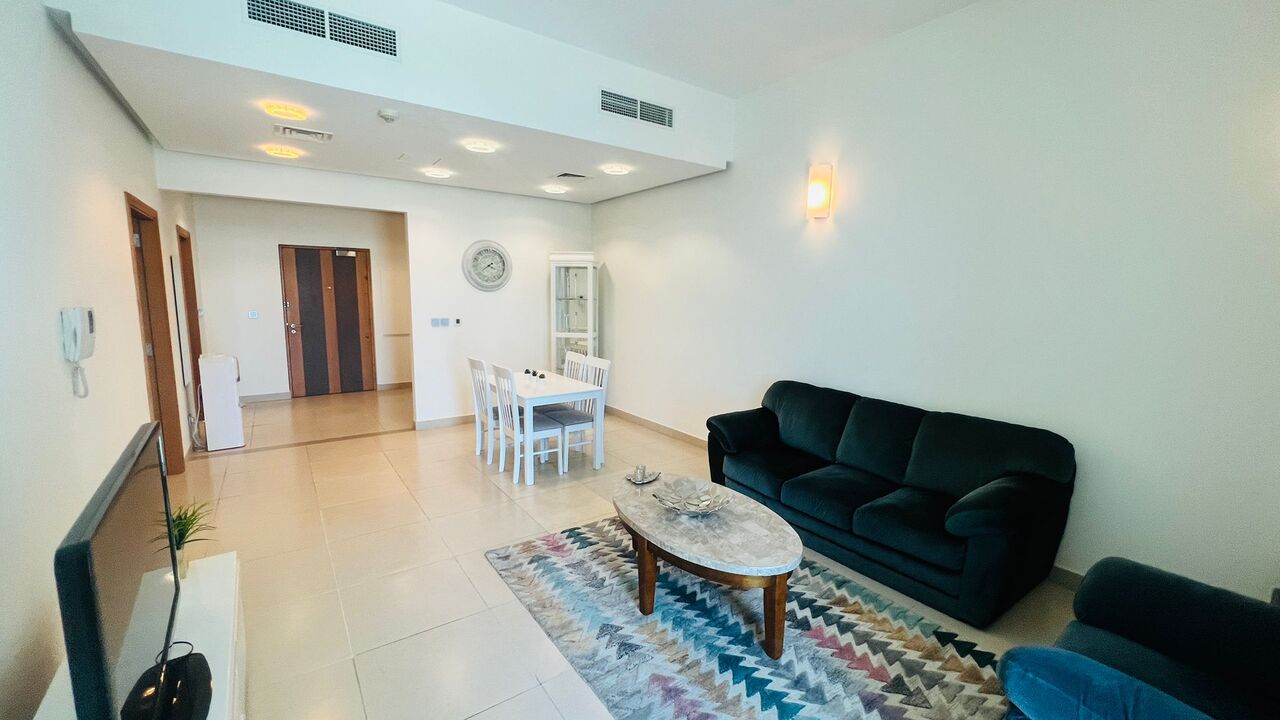 Manama, Apartments, Flats, Houses & Villas, BHD 330/month,  Furnished,  1 BR,  Apartment For Rent In Reef Island | All-Inclusive Deal