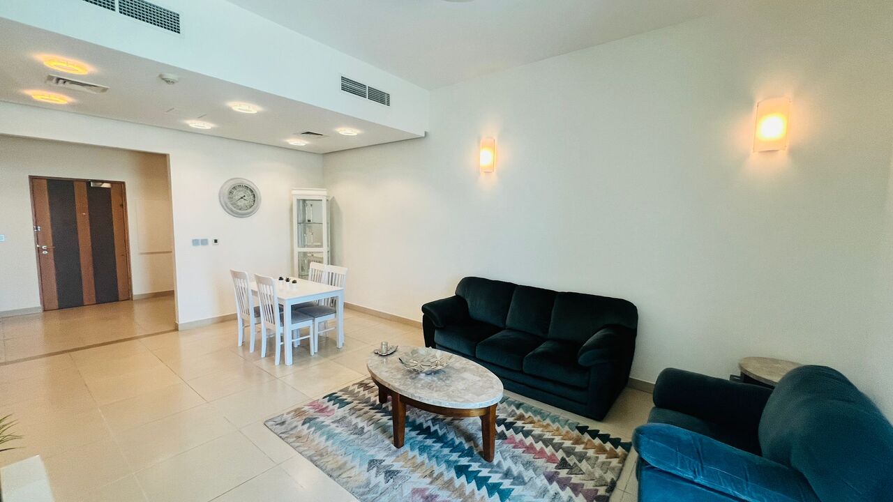Manama, Apartments, Flats, Houses & Villas, BHD 330/month,  Furnished,  1 BR,  Apartment For Rent In Reef Island | All-Inclusive Deal