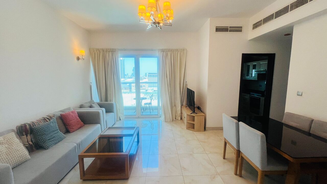 Al Seef, Apartments, Flats, Houses & Villas, BHD 360/month,  Furnished,  1 BR,  Apartment For Rent In Seef | Big Balcony | EWA Included
