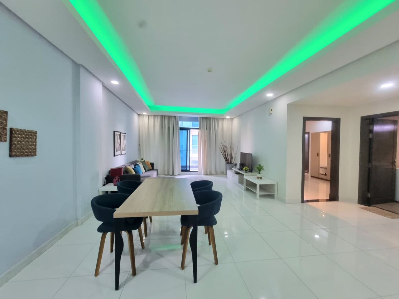 Amwaj Islands, Apartments, Flats, Houses & Villas, BHD 350/month,  Furnished,  2 BR,  120 Sq. Meter,  Lower Floor 2 BR FF Apartment With Balcony & WIFI For Rent