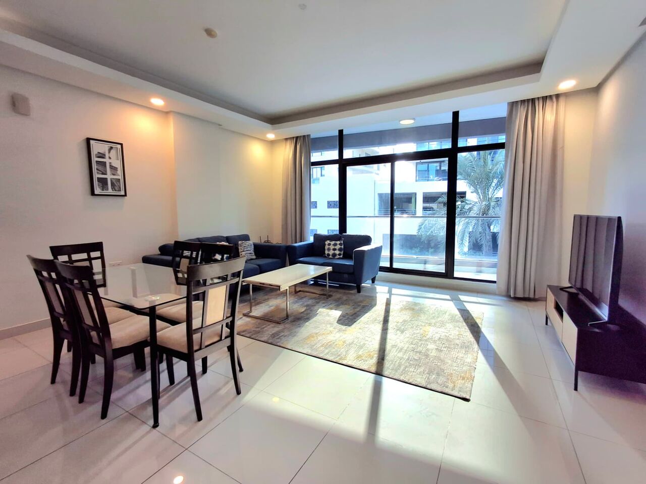 Amwaj Islands, Apartments, Flats, Houses & Villas, BHD 350/month,  Furnished,  2 BR,  110 Sq. Meter,  Beautiful & Lower Floor 2 BR FF Apartment With Balcony