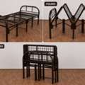 SAR 80,  Folding Portable Single Bed Frame (Cot) -Urgent Sale