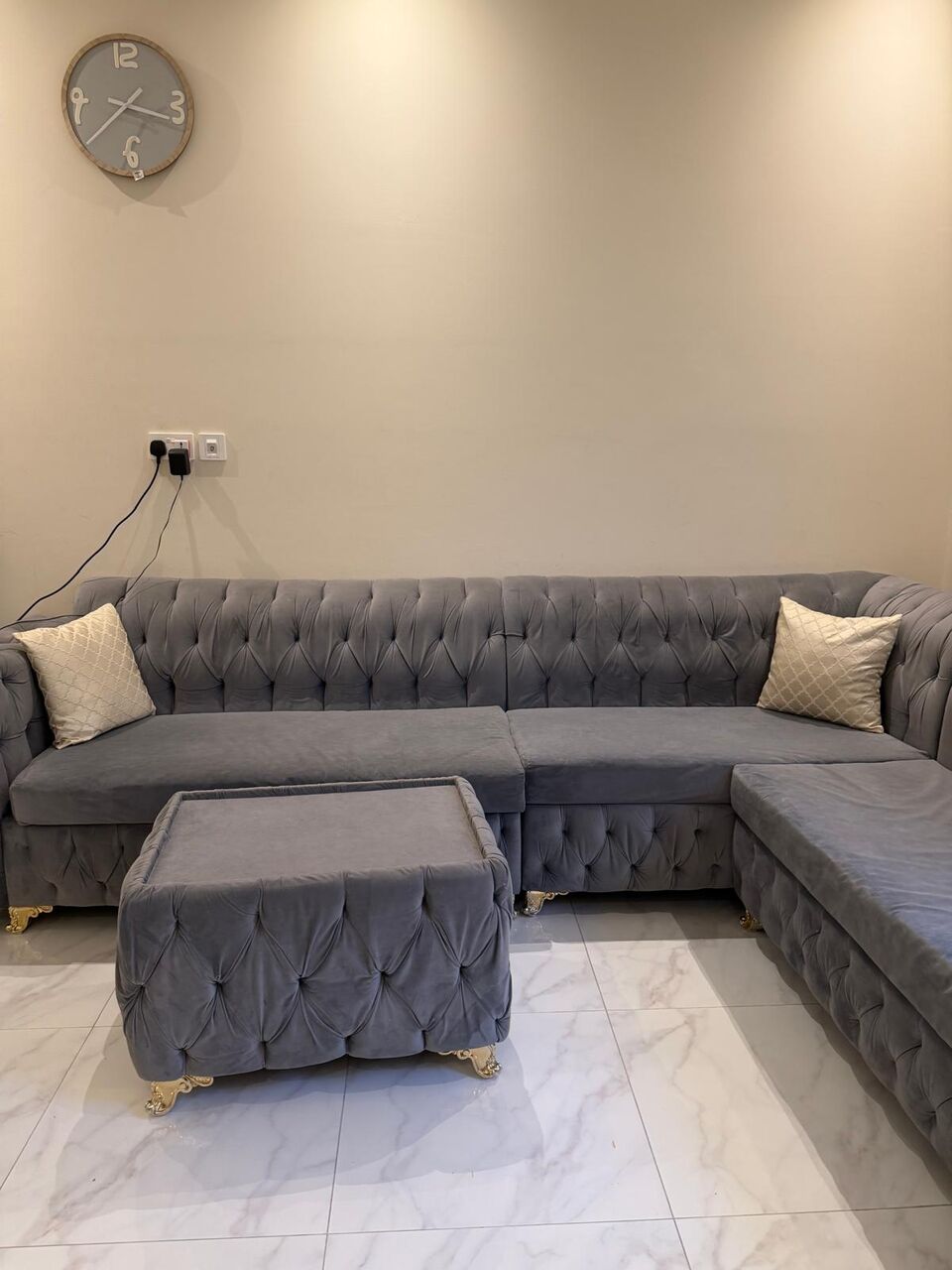 Salmaniya, Furniture, BHD 50,  L Shaped Sofa For Sale