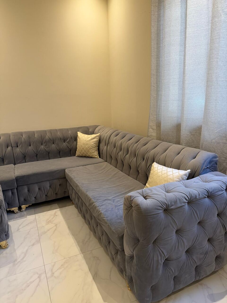 Salmaniya, Furniture, BHD 50,  L Shaped Sofa For Sale