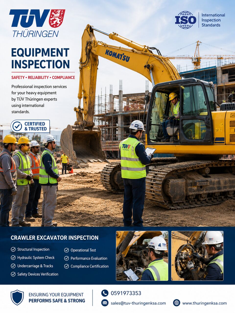 Riyadh, Heavy Equipment, SAR 250,  TUV Certificates