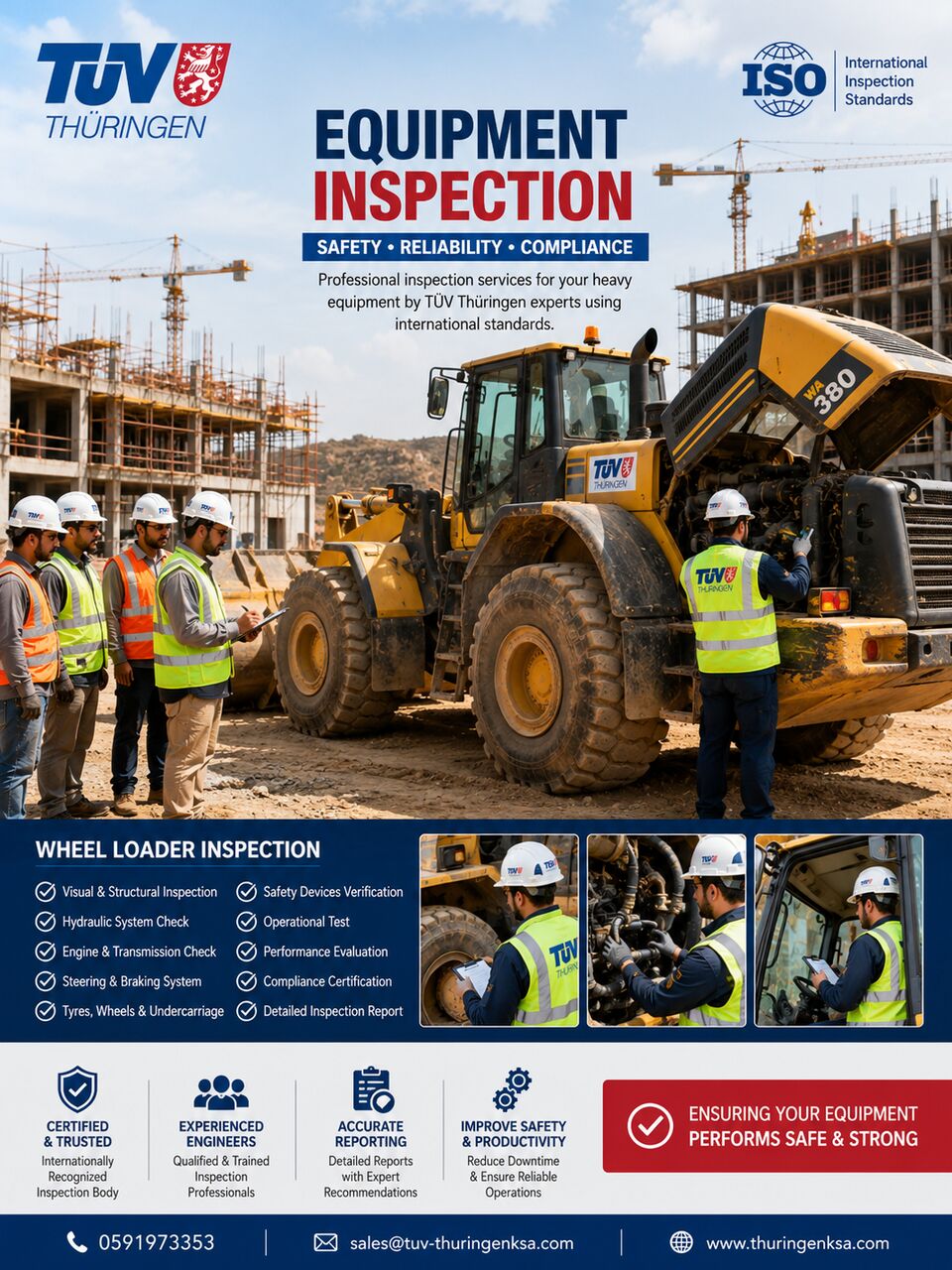 Riyadh, Heavy Equipment, SAR 250,  TUV Certificates